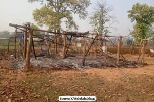 ‘Hasdeo forest protest site burned down’