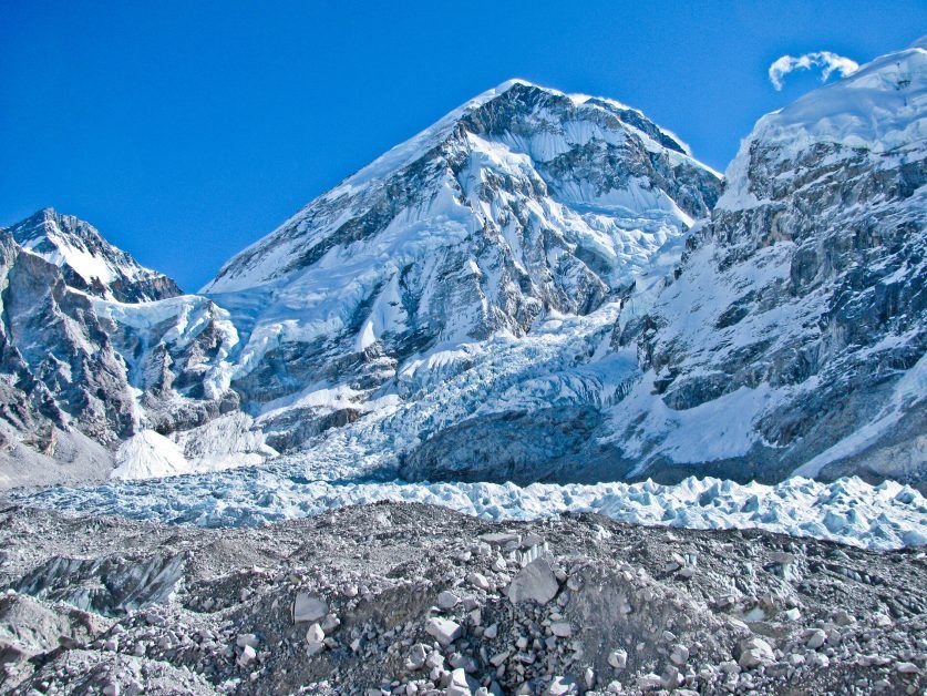 Glacier thinning reached 0.66m per year in Jammu and Kashmir