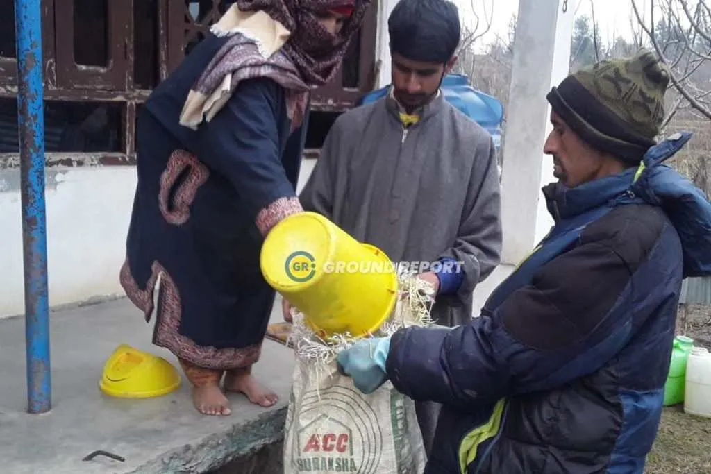 Give Plastic, Take Gold initiative in Sadiwara village of Kashmir