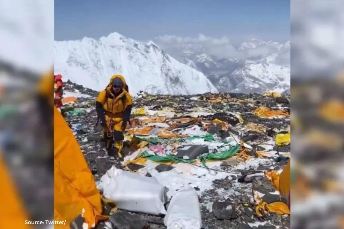 How Everest is turning into a garbage filled tourist destination?