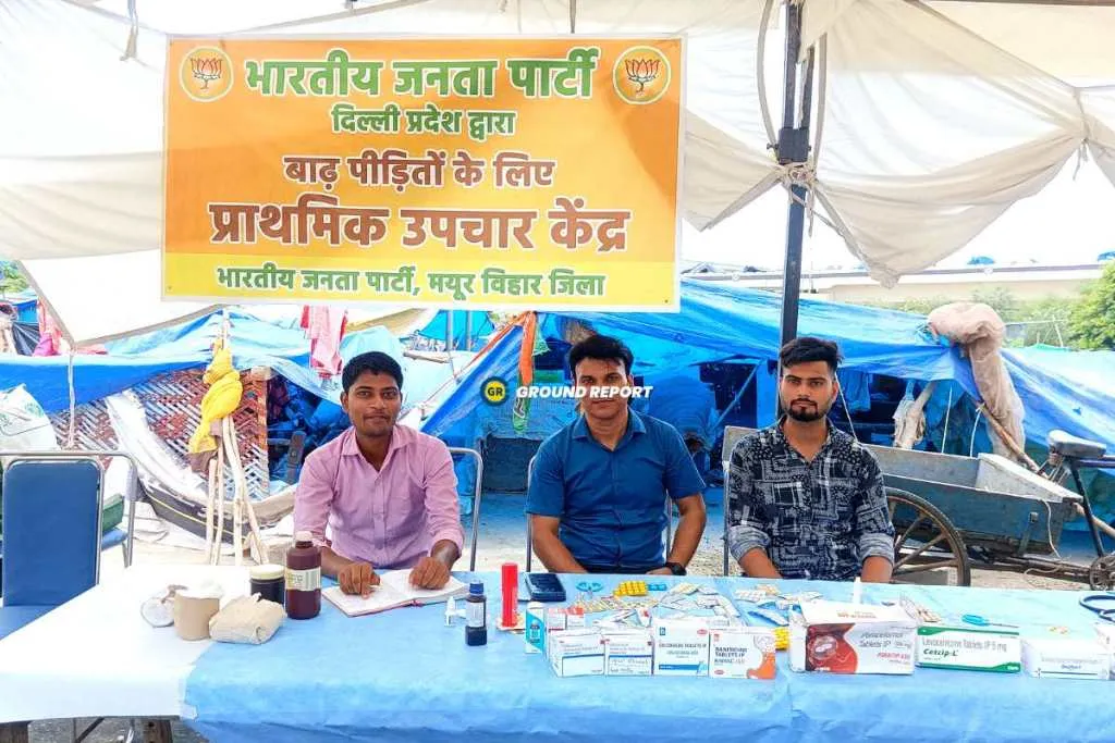 relief camps delhi floods