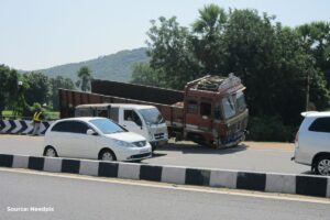 Data: Number of road accidents on national highways in last 5 years