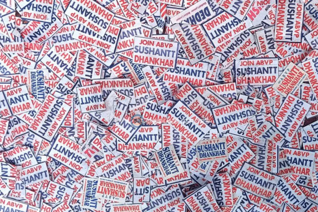 littering in DU student elections