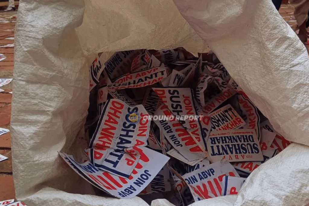 DUSU elections garbage of campaign