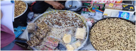 Small shrine outside a Madia village