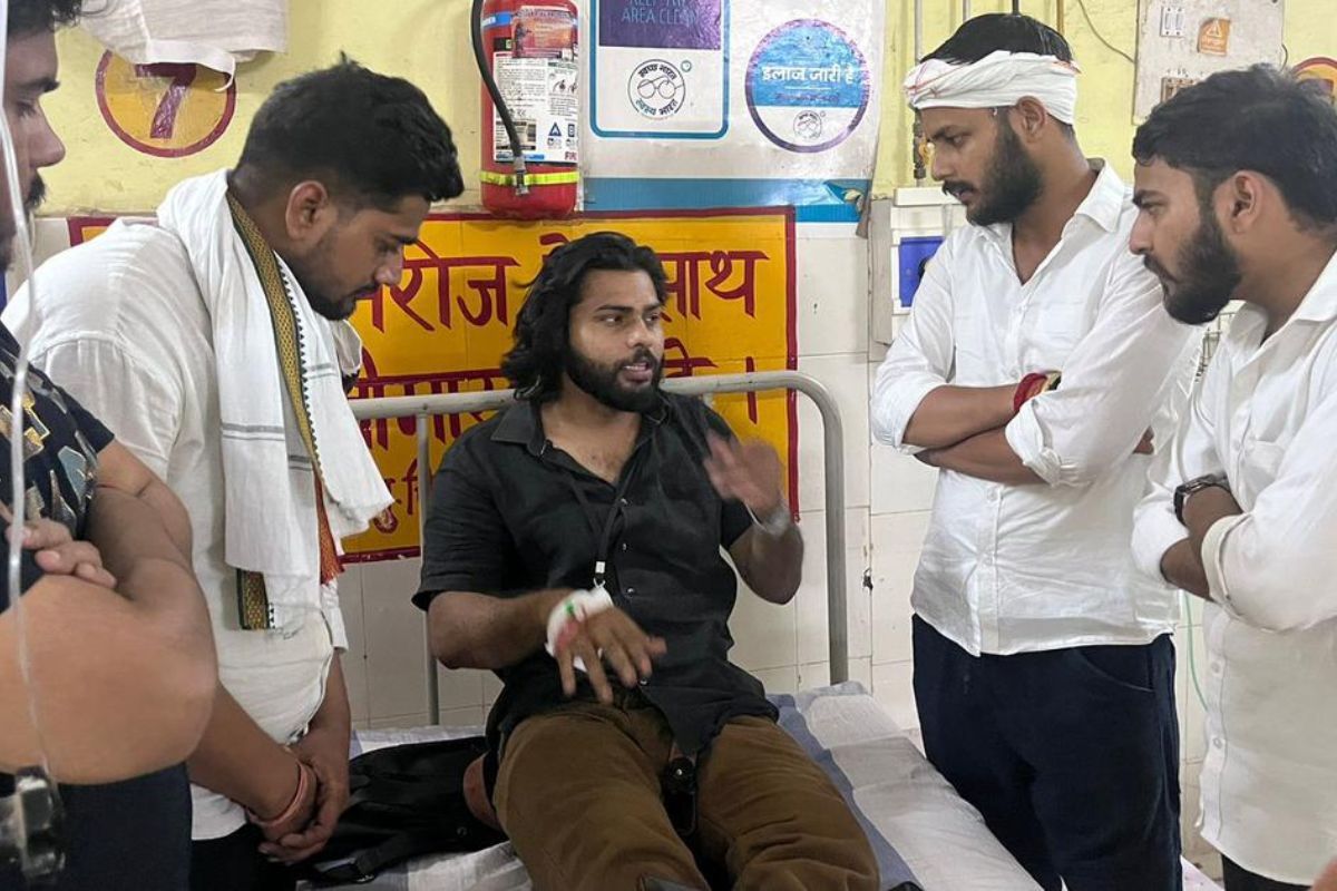 Who is Journalist Raghav Trivedi attacked by BJP supporters in Amit Shah’s rally?