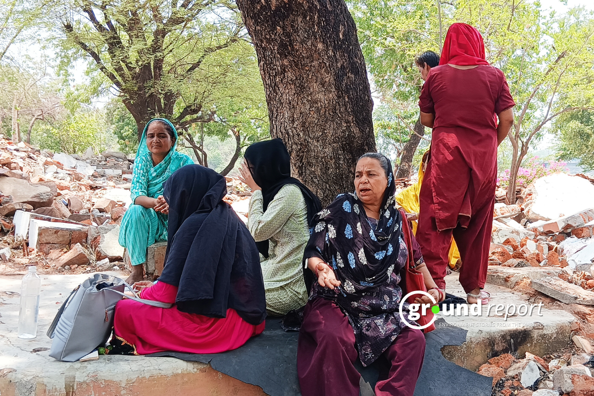 43 डिग्री तापमान में पुनर्वास के लिए संघर्ष कर रहे हैं भदभदा बस्ती के विस्थापित