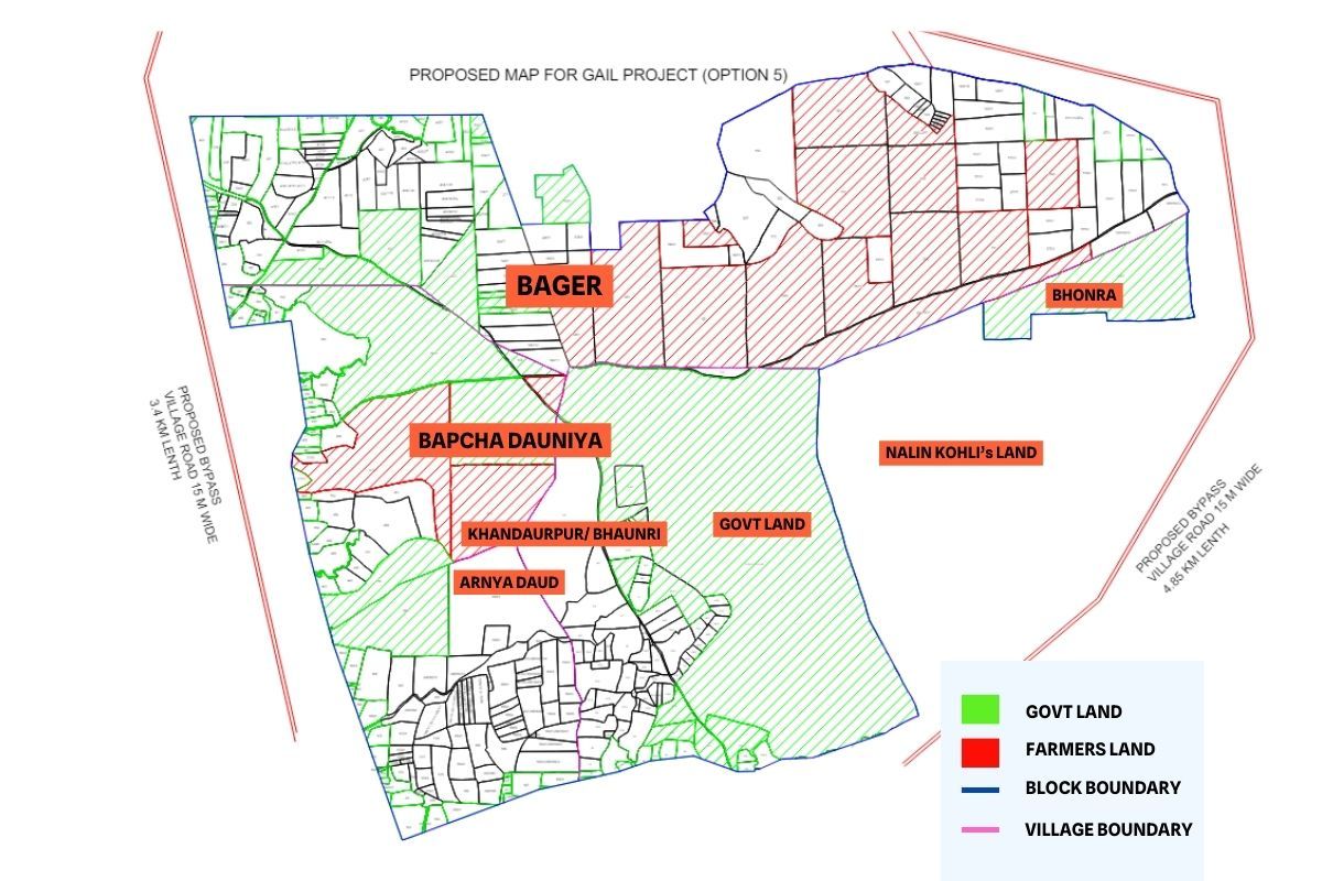 Gail India Ethane Cracker Factory Map Sehore Madhya Pradesh