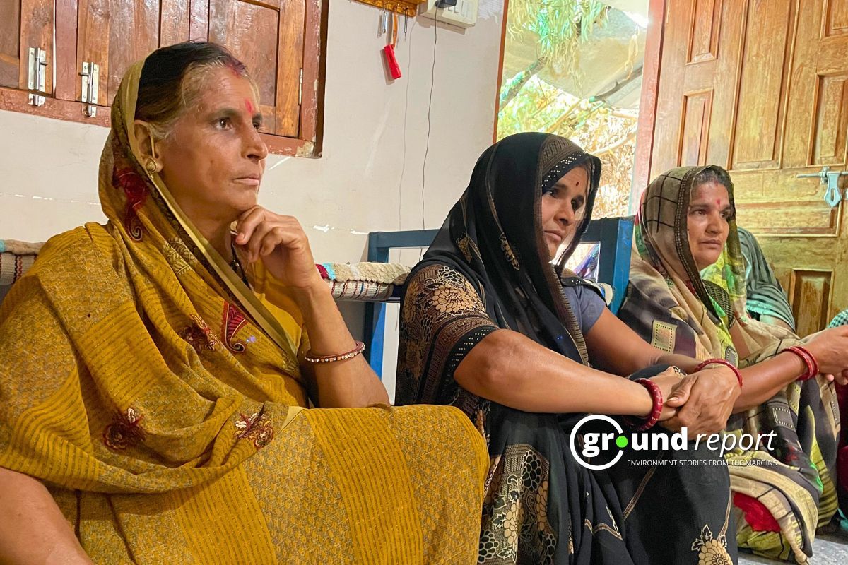 Bhauri Village women protest against Gail India's Ethane cracker Plant