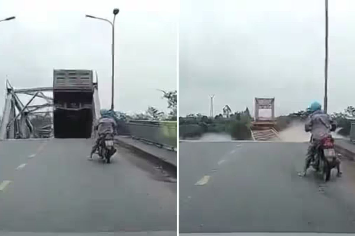 Scary video of bridge collapse as Typhoon Yagi hits Vietnam