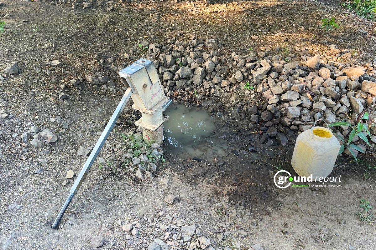 Handpump in DObra Village of Sehore