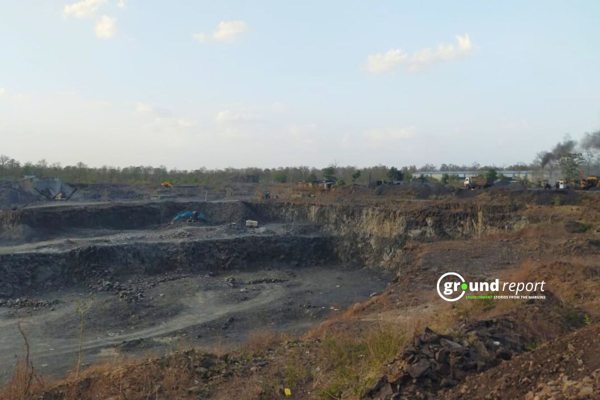 Stone crushers in the Ratapani Sanctuary area
