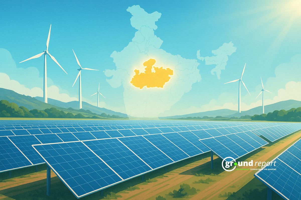 India’s renewable push: Solar parks and wind farms in Madhya Pradesh highlight the country’s rise as a global clean energy leader.