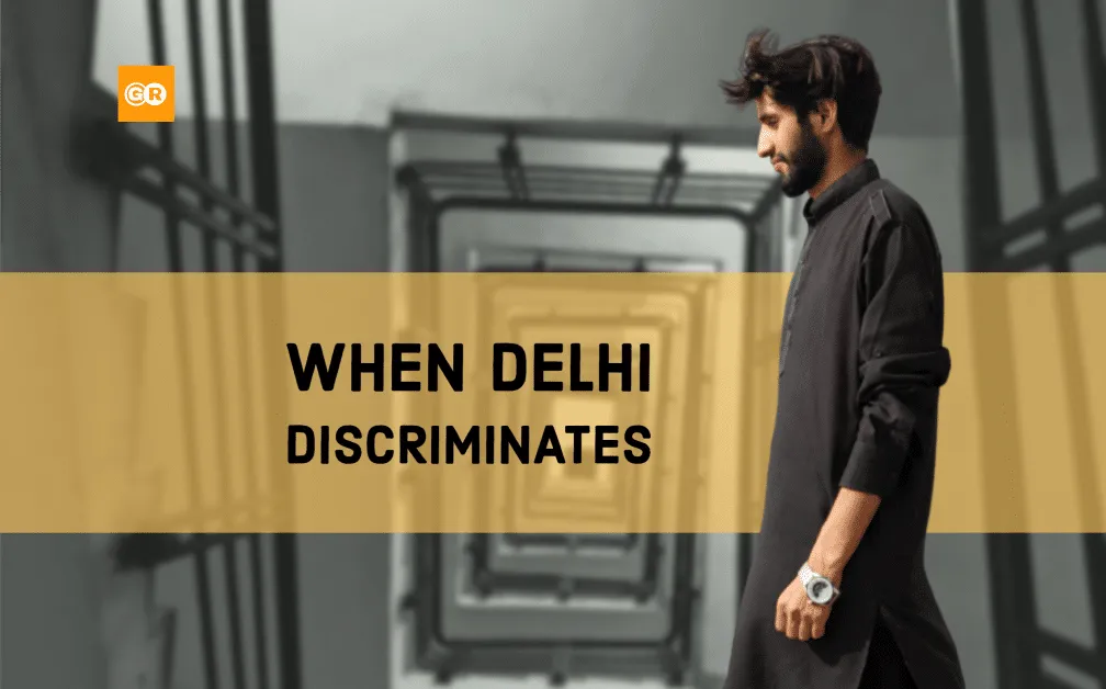Kashmiri Face Discrimination In delhi