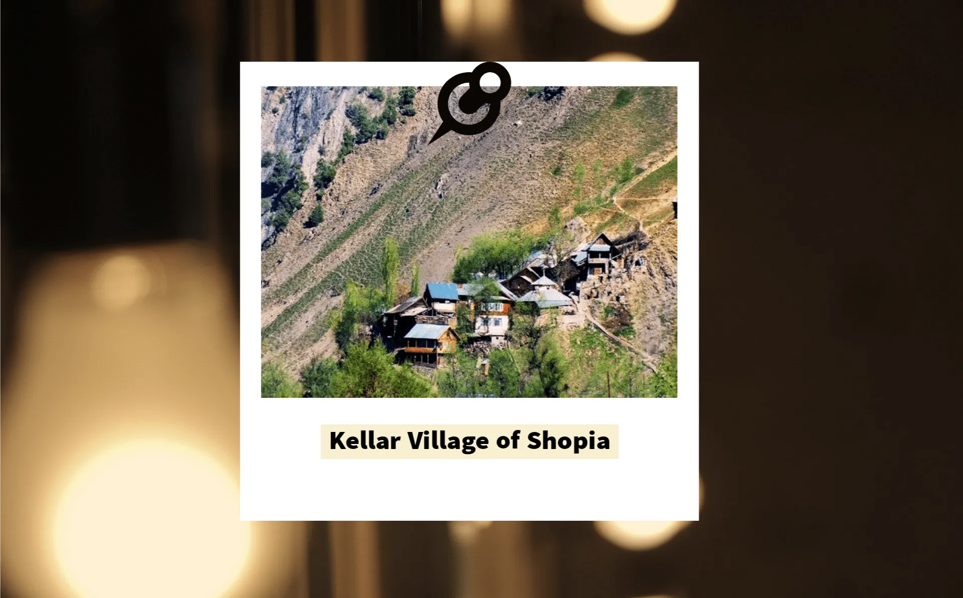 Kellar Village of Shopian electrified