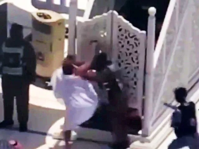 A man was arrested by police in Makkah