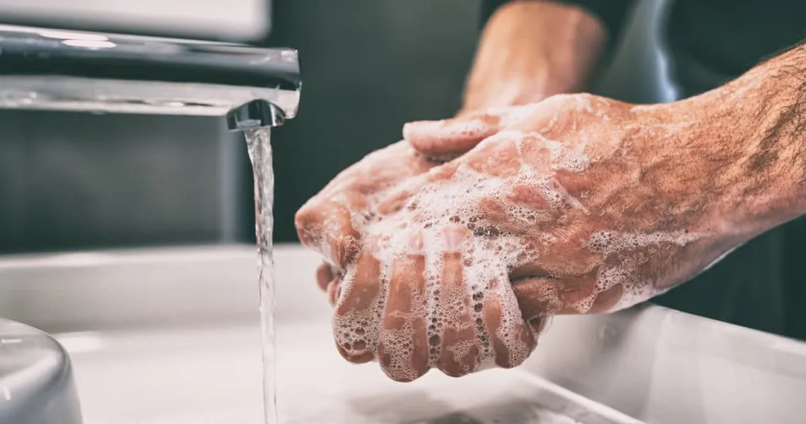 Wash your hands for 20 seconds