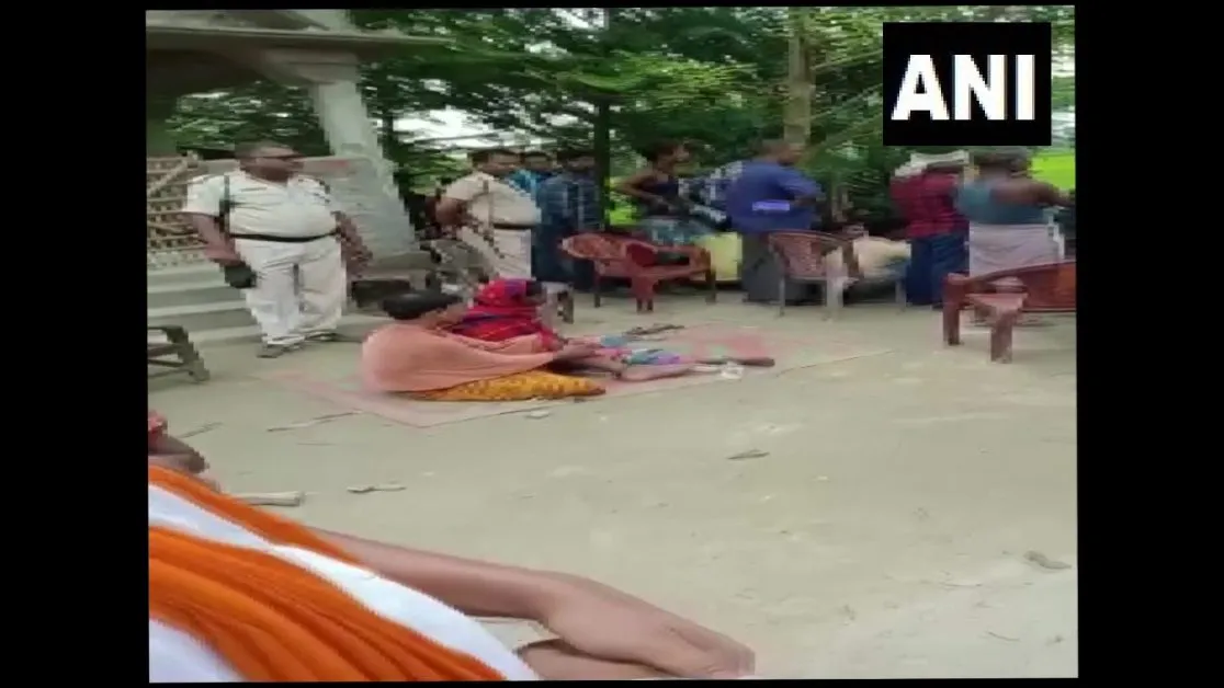 Couple stripped naked in Forbesganj Bihar