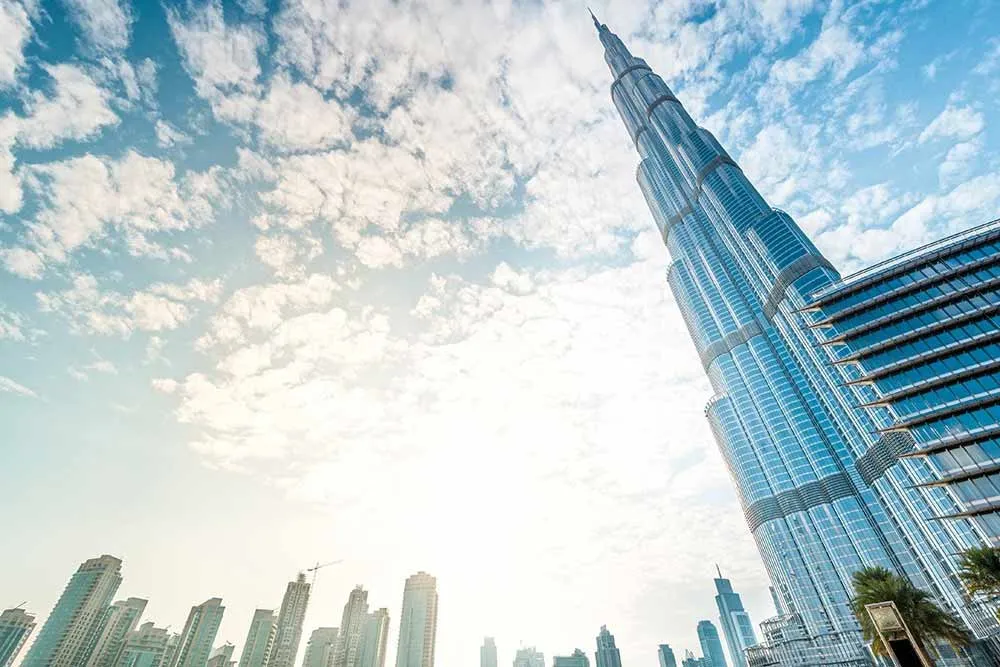 Burj Khalifa, the tallest building on the planet.