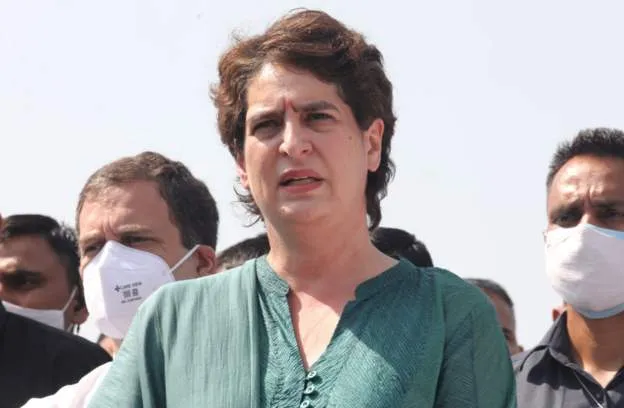 Seeing defeat in elections, Modi repealed agriculture law Priyanka Gandhi