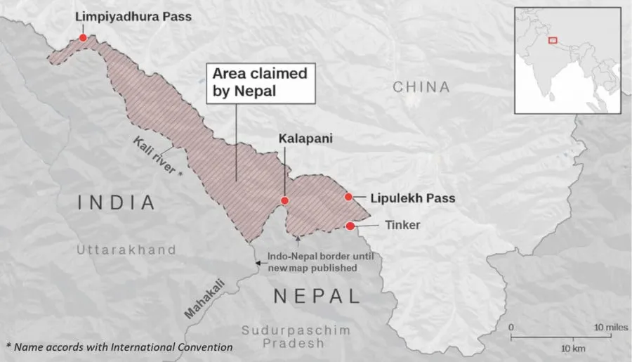 India Nepal border dispute what we know so far