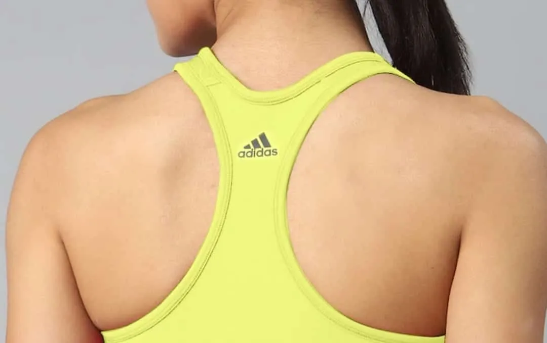 Why Adidas New sports bra ad shows bare chest women