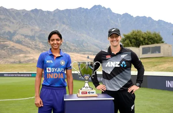 indian women cricket in Newzealand