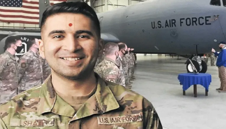 Who is Darshan Shah, fought to wear Tilak on Army Uniform in US