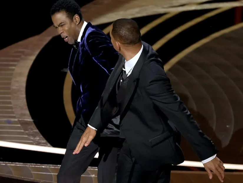 Why What just happened trending Will Smith hits Chris Rock in face
