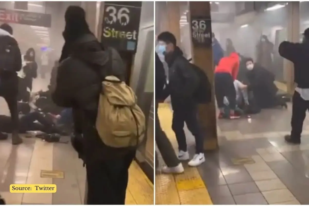 New York subway shooting: 13 injured as gunman shoots commuters
