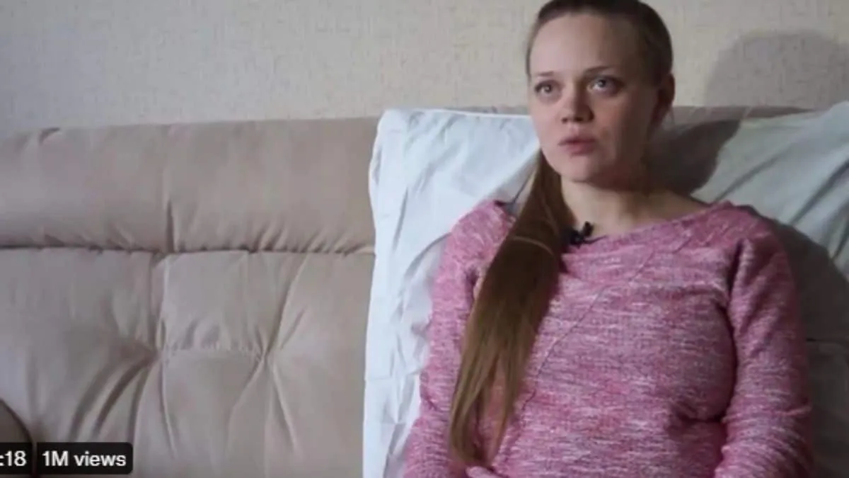 Pregnant woman that went viral appears on Russian media
