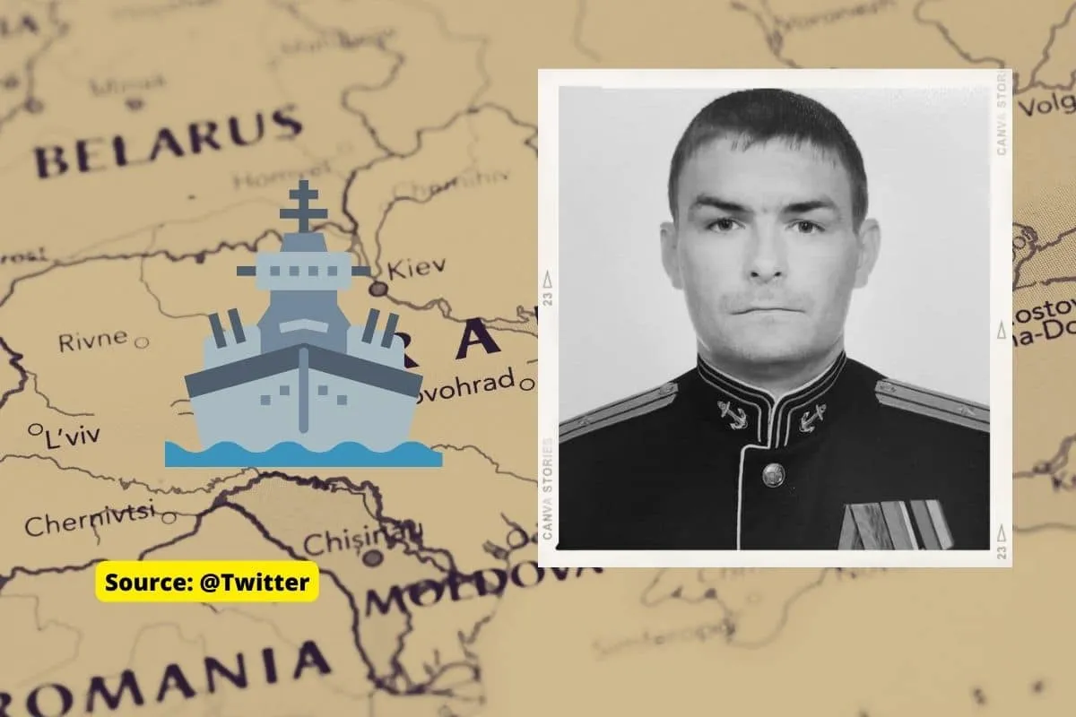 Alexander Chirva, Russia’s 3rd rank captain and commander of the Russian large landing ship 'Caesar Kunikov', was killed in Berdyansk.