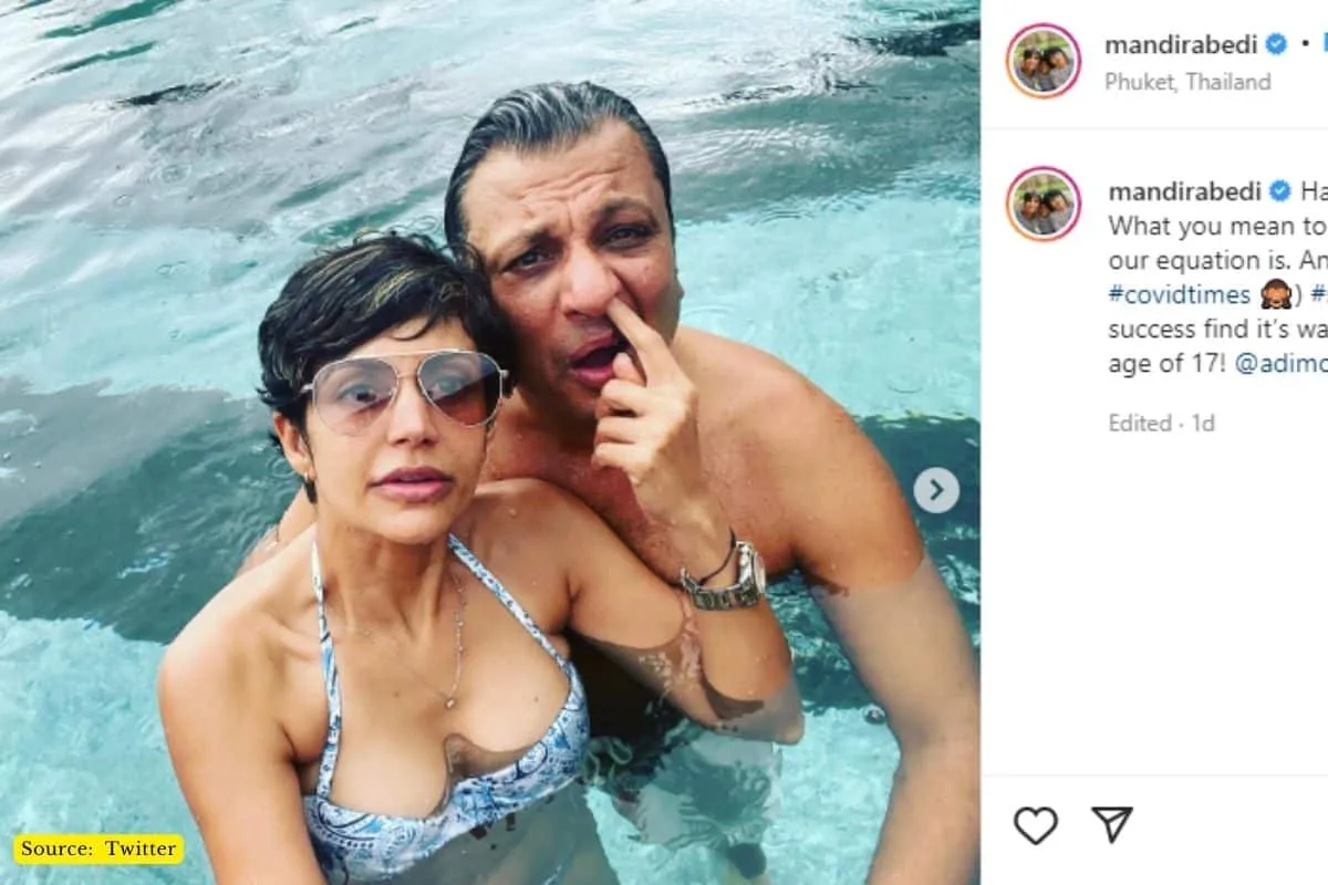 Mandira Bedi trolled for sharing bikini pictures, turns off comments post