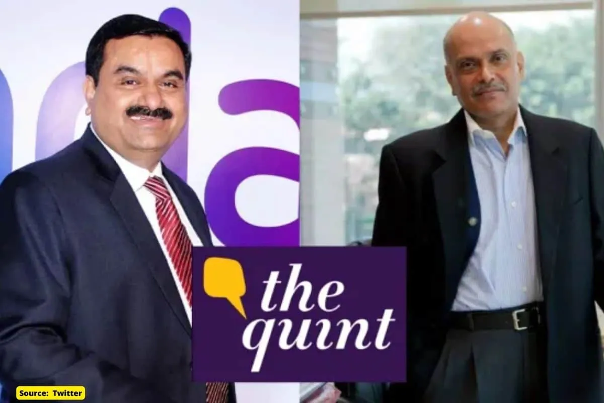 Adani group acquires 49% stake in Quint media