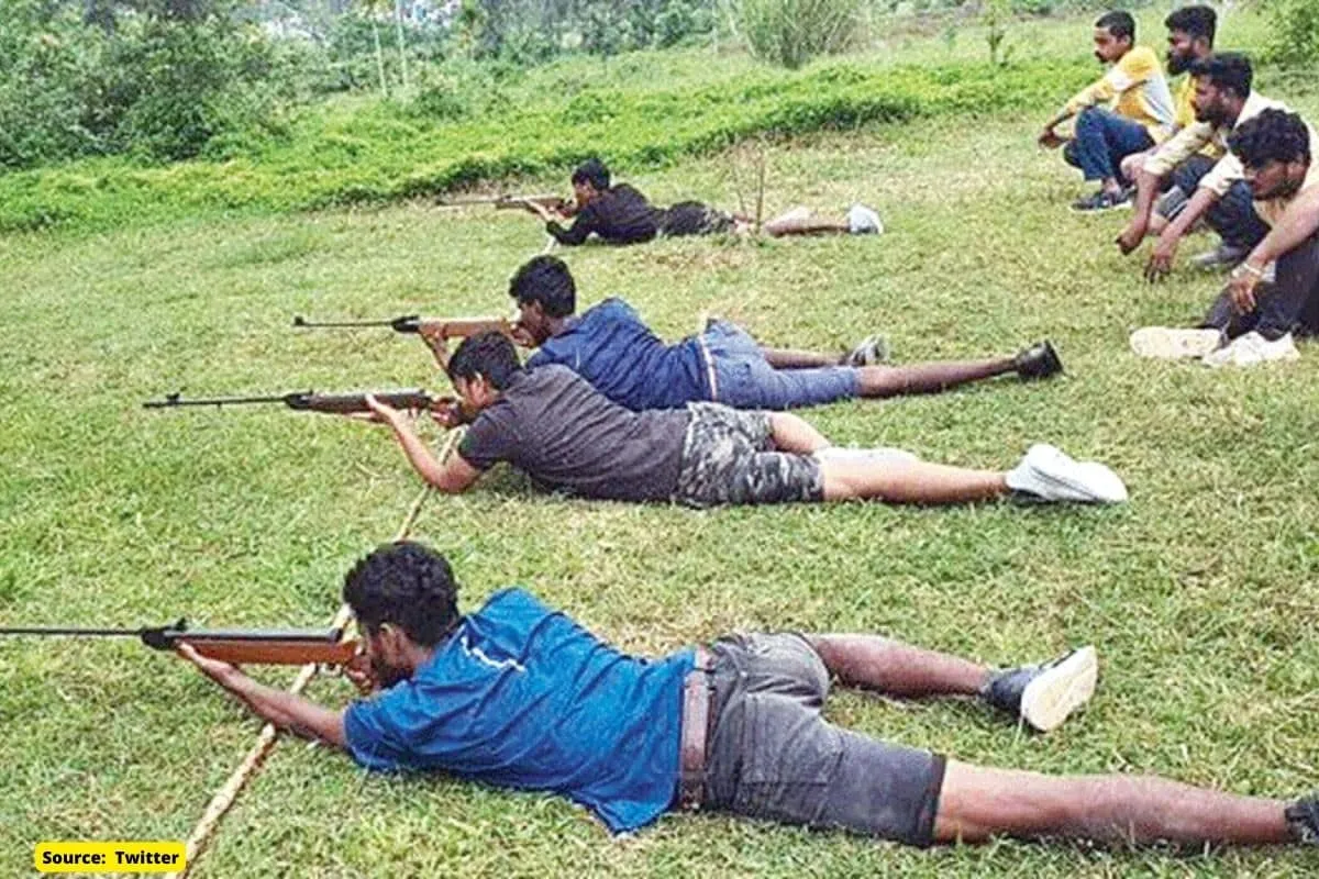 Outrage over Bajrang Dal activists train with guns in Karnataka