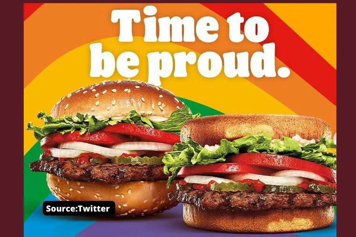 pride burger by burger king