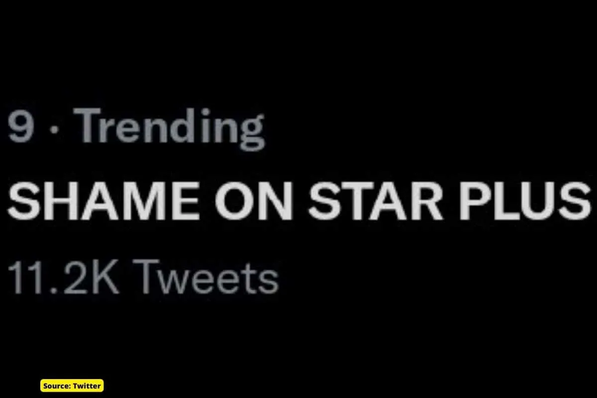 Why Shame On Star Plus is trending on Twitter?