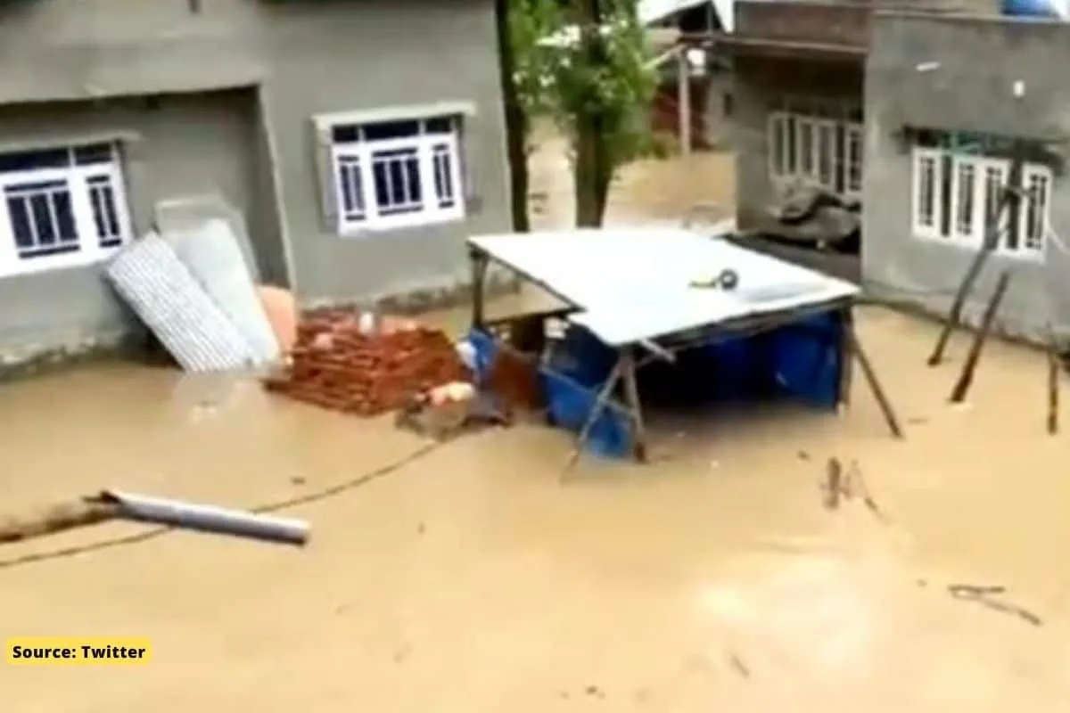 Normal Life Disrupted: Rain cause flash floods in Jammu and Kashmir