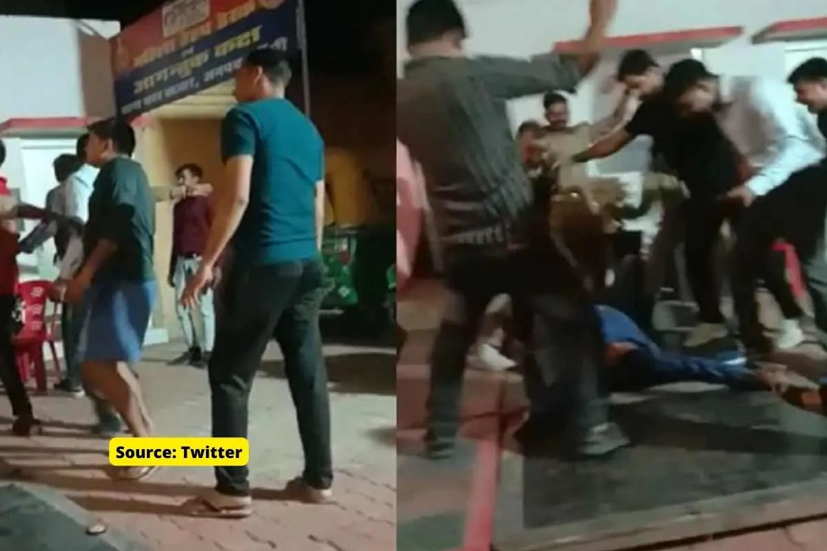 Viral video: ‘Tamanche Par Disco’ in Jhansi Sadar Bazar police station