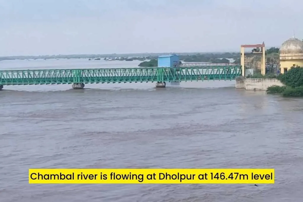chambal river floods dholpur rajasthan