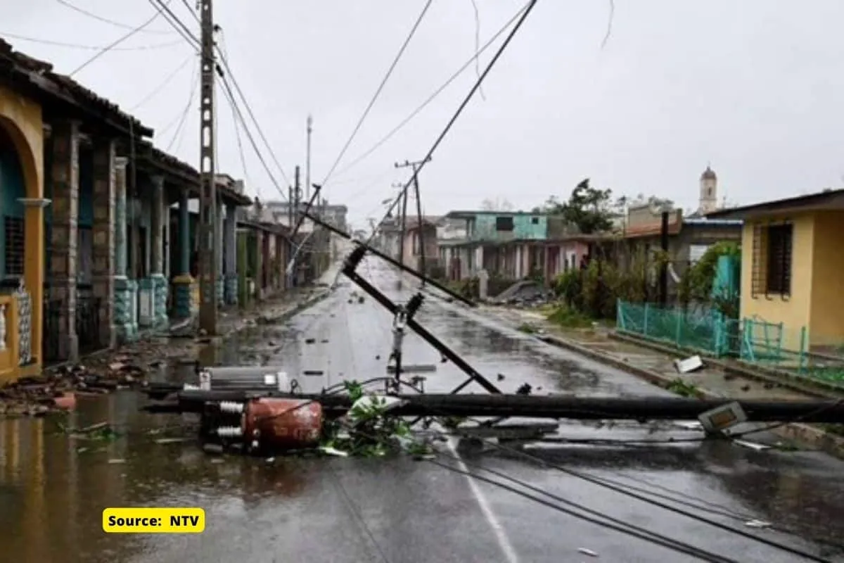 What happened in Sanibel Island after Hurricane Ian landfall?