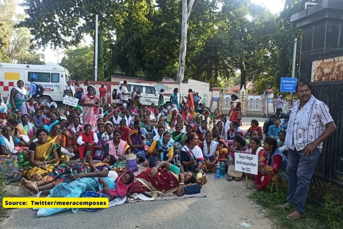 sundargarh  why tribals of kharia community protesting against odisha govt 