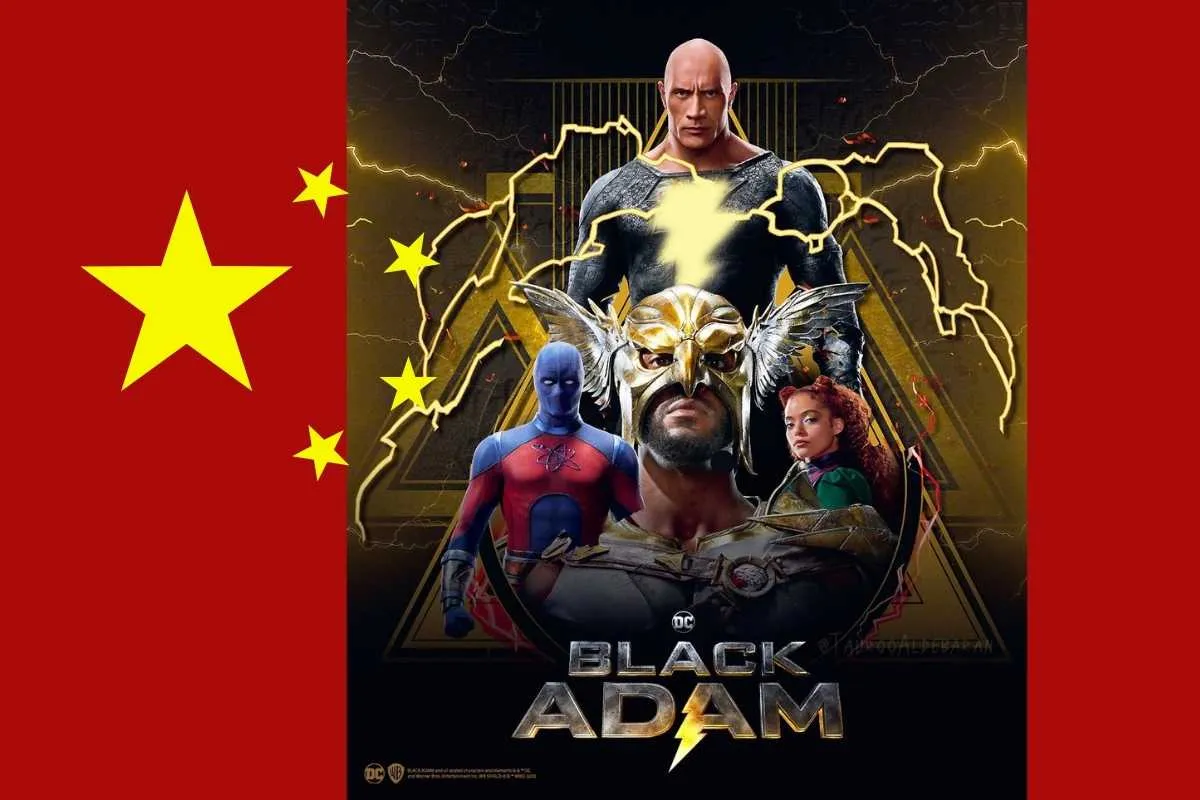 china to ban DCs black adam