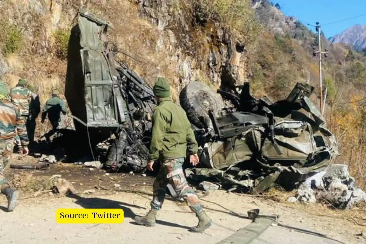 16 army personnel killed as truck skids down in Sikkim