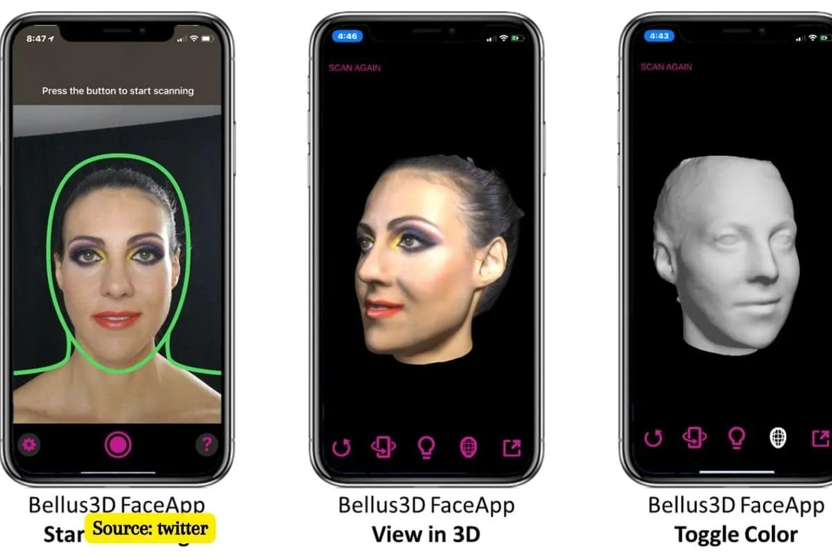 What is Apple’s truedepth API that enables AI photo app work?