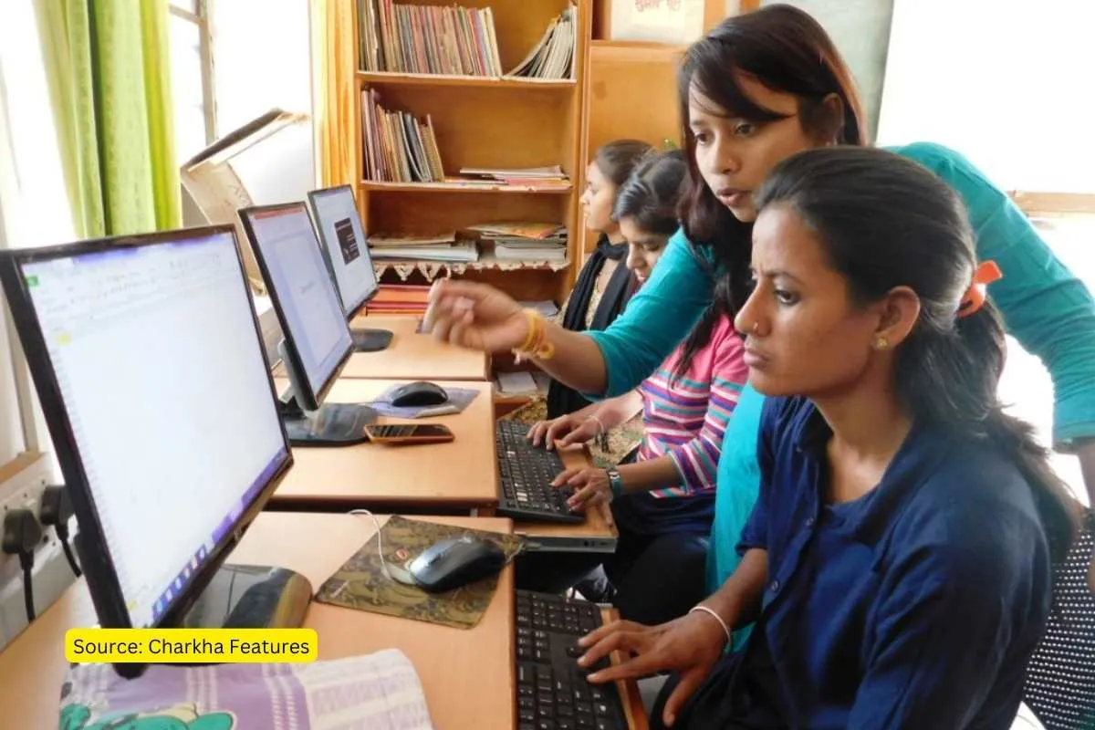 Girls creating new hopes from digital education