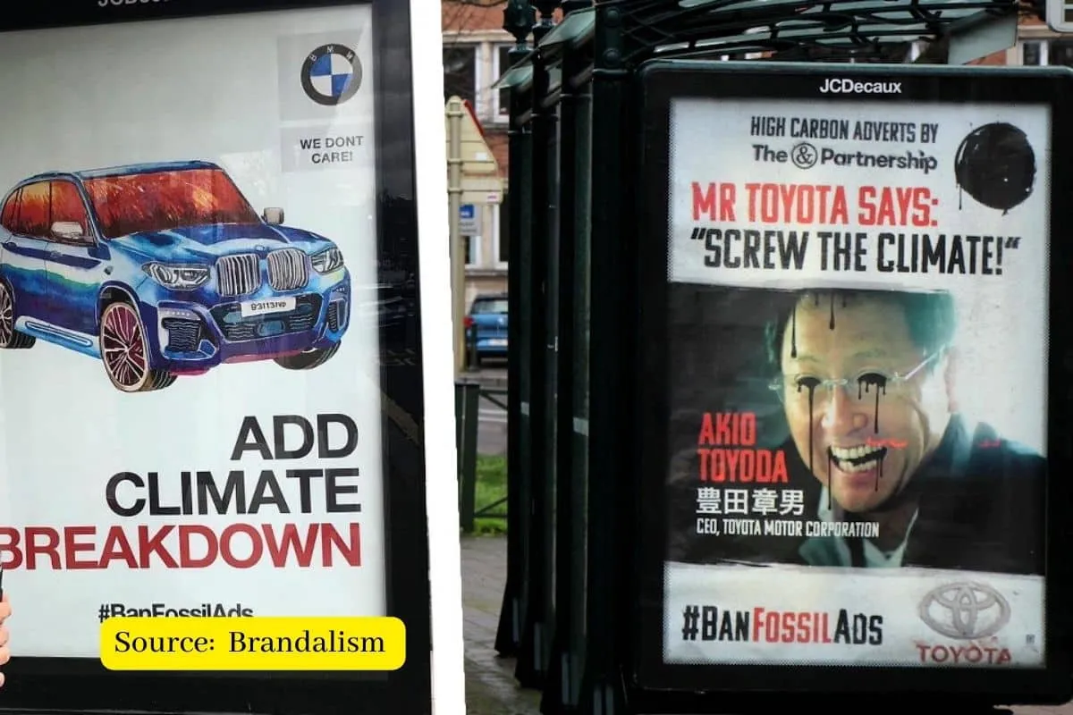 Climate activists hijack 400 billboards, and see what they have to say?