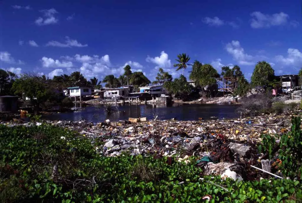 Dump on Funafuti Atoll