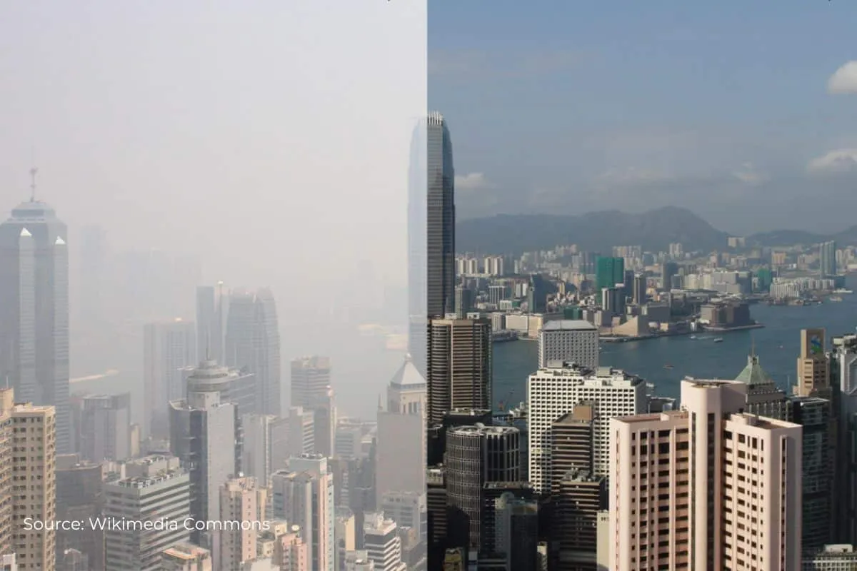 Only 13 regions meet Air Quality standards in 2022