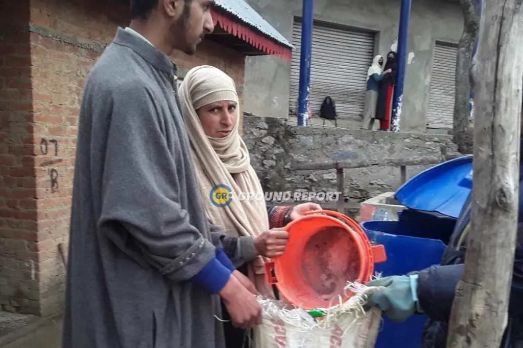 Give Plastic, Take Gold initiative in Sadiwara village of Kashmir 